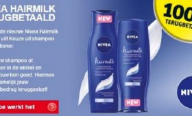 nivea hairmilk shampoo conditioner